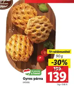 Lidl Gyros párna ajánlat