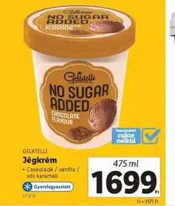 Lidl Gelatelli Jégkrém ajánlat