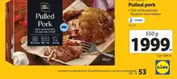 Lidl Chef Select Pulled Pork ajánlat