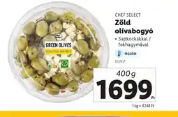 Lidl Chef Select Zöld olívabogy ajánlat