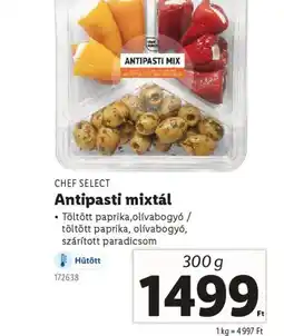 Lidl Chef Select Antipasti mixtál ajánlat