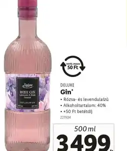 Lidl Deluxe Gin ajánlat