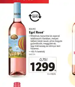 Lidl Bolyki Egri Rosé ajánlat