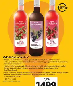 Lidl Valdi Gyümölcsbor ajánlat