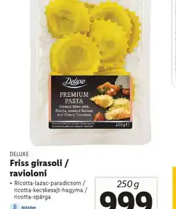 Lidl Deluxe Friss girasoli / ravioloni ajánlat