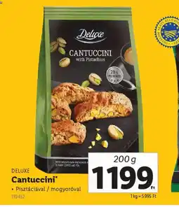 Lidl Deluxe Cantuccini ajánlat