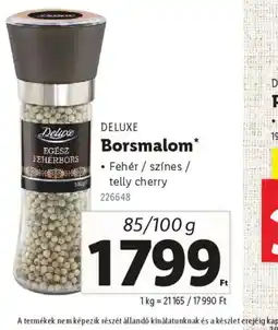 Lidl Deluxe Borsmalom ajánlat