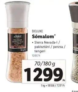 Lidl Deluxe Smálom ajánlat