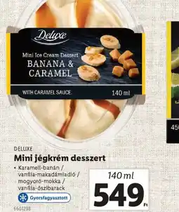 Lidl Deluxe Mini Jégkrém Desszert ajánlat
