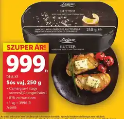 Lidl Deluxe Ss vaj ajánlat