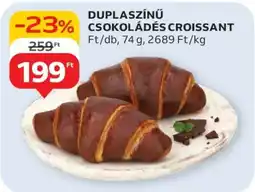 Auchan Duplaszínű Csokoládés Croissant ajánlat