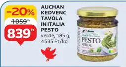 Auchan AUCHAN KEDVENC TAVOLA IN ITALIA PESTO ajánlat