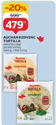 Auchan AUCHAN KEDVENC TORTILLA ajánlat