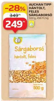 Auchan Auchan Tipp Hántolt, Feles Sárgaborsó ajánlat