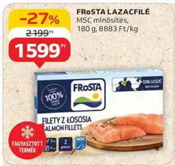 Auchan FRoSTA LAZACFILÉ ajánlat