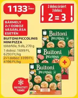 Auchan BUITONI PICCOLINIS MINI PIZZA ajánlat