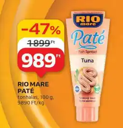 Auchan RIO MARE Paté ajánlat