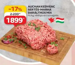 Auchan AUCHAN KEDVENC Sertés-Marha Darálthús Mix ajánlat