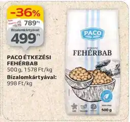 Auchan PACO ÉTKEZÉSI FEHÉRBAB ajánlat