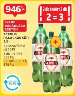 Auchan SERVUS PALACKOS SÖR ajánlat
