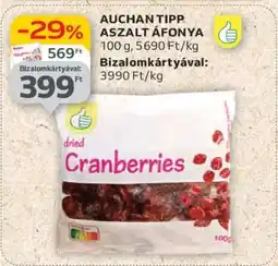 Auchan AUCHAN TIPP ASZALT ÁFONYA ajánlat
