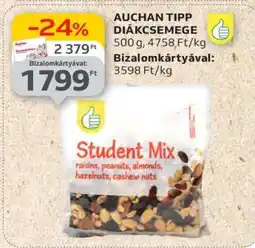 Auchan AUCHAN TIPP DIÁKCSEMEGE ajánlat