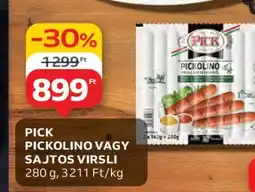 Auchan PICK PICKOLINO VAGY SAJTOS VIRSLI ajánlat
