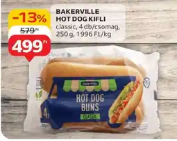 Auchan BAKERVILLE HOT DOG KIFLI ajánlat