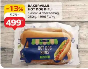 Auchan BAKERVILLE HOT DOG KIFLI ajánlat