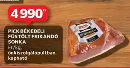 Auchan Pick Békebeli Füstölt Frikandó Sonka ajánlat