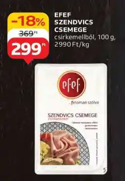Auchan EFEF Szendvics csemege ajánlat