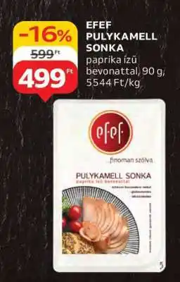 Auchan EFEF Pulykamell Sonka ajánlat