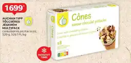 Auchan AUCHAN TIPP TÖLCSÉRES JÉGKRÉM MULTIPACK ajánlat