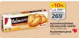 Auchan AUCHAN KEDVENC PÁLMALEVÉL KEKSZ ajánlat