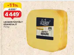 Auchan Lecker Füstölt Edami Sajt ajánlat