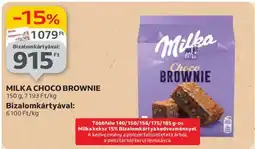 Auchan MILKA CHOCO BROWNIE ajánlat