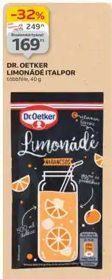 Auchan Dr. Oetker Limonádé Italpor ajánlat