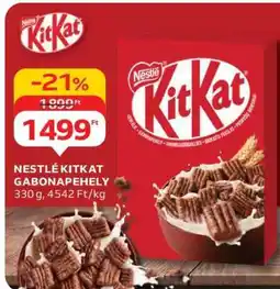 Auchan NESTLÉ KitKat Gabonapehely ajánlat