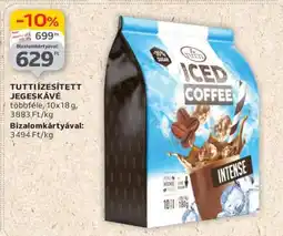Auchan TUTTI Ízesített Jegeskávé ajánlat