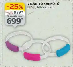 Auchan Világító karkötő ajánlat