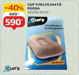 Auchan CUP'S FELFÚJHATÓ PÁRNA ajánlat