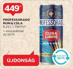 Auchan PROFESSORADO RUM & COLA ajánlat