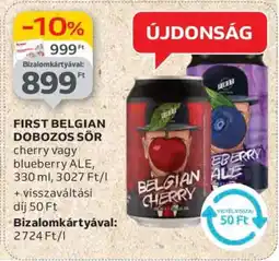 Auchan FIRST BELGIAN DOBOZOS SÖR ajánlat