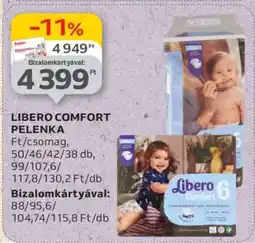 Auchan Libero Comfort pelenka ajánlat