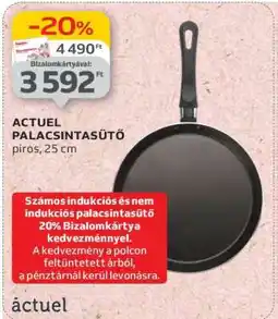 Auchan ACTUEL PALACSINTASÜTŐ ajánlat
