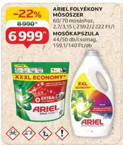 Auchan ARIEL Folyékony mosószer ajánlat