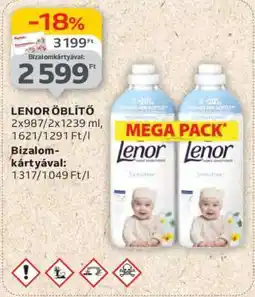 Auchan LENOR Öblítő ajánlat