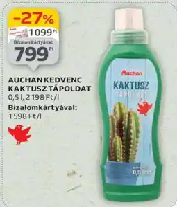 Auchan AUCHAN KEDVENC KAKTUSZ TÁPOLDAT ajánlat