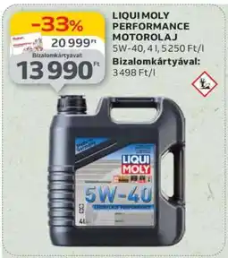 Auchan LIQUI MOLY PERFORMANCE MOTOROLAJ ajánlat