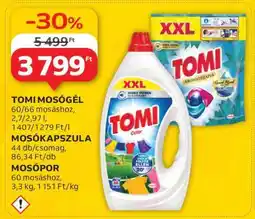 Auchan TOMI Mosógél ajánlat
